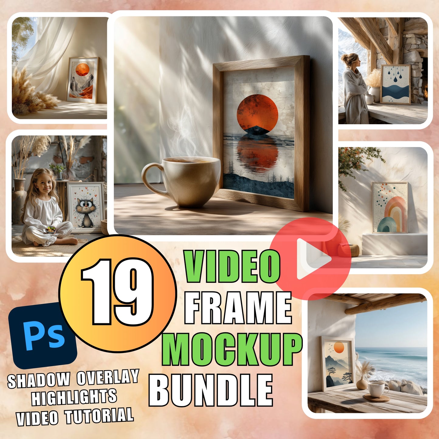Frame Mockup Video Bundle