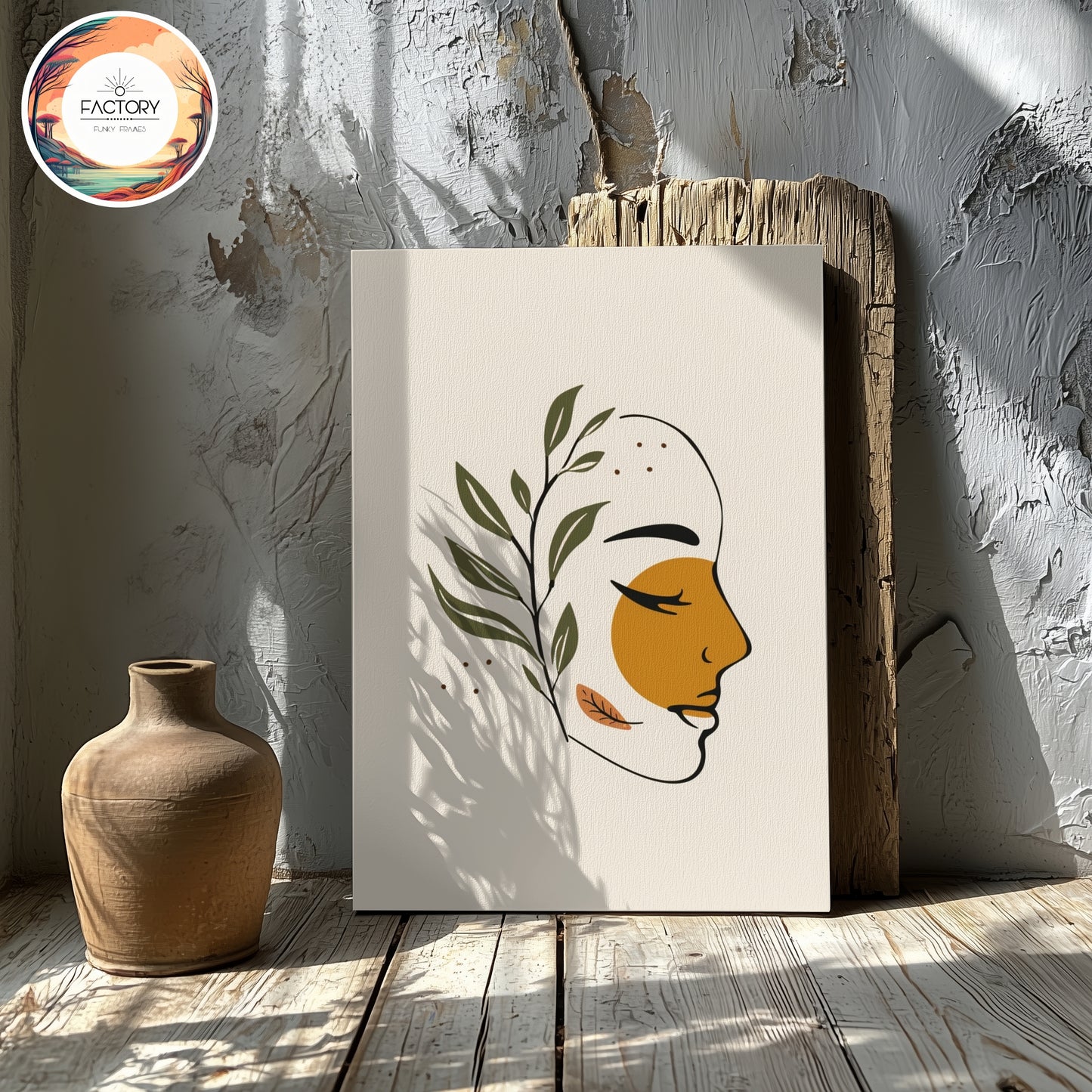 Wallart Mockup for Canva Drag and Drop
