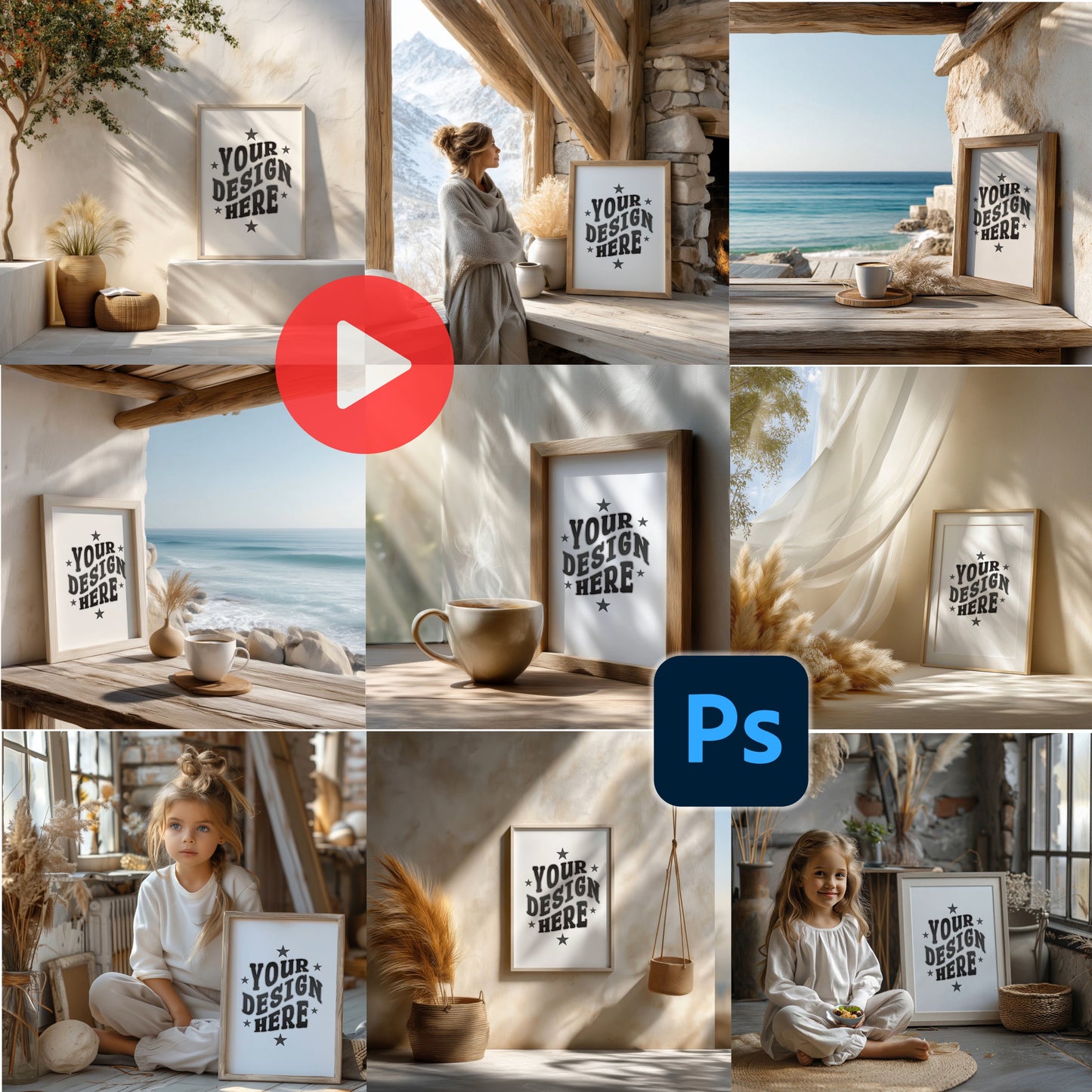 Photoshop Animated Frame Mockup