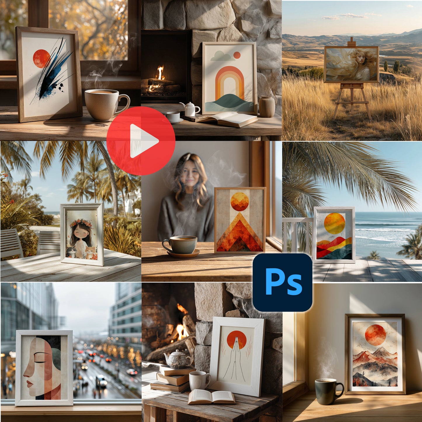 Photoshop Animated Frame Mockup