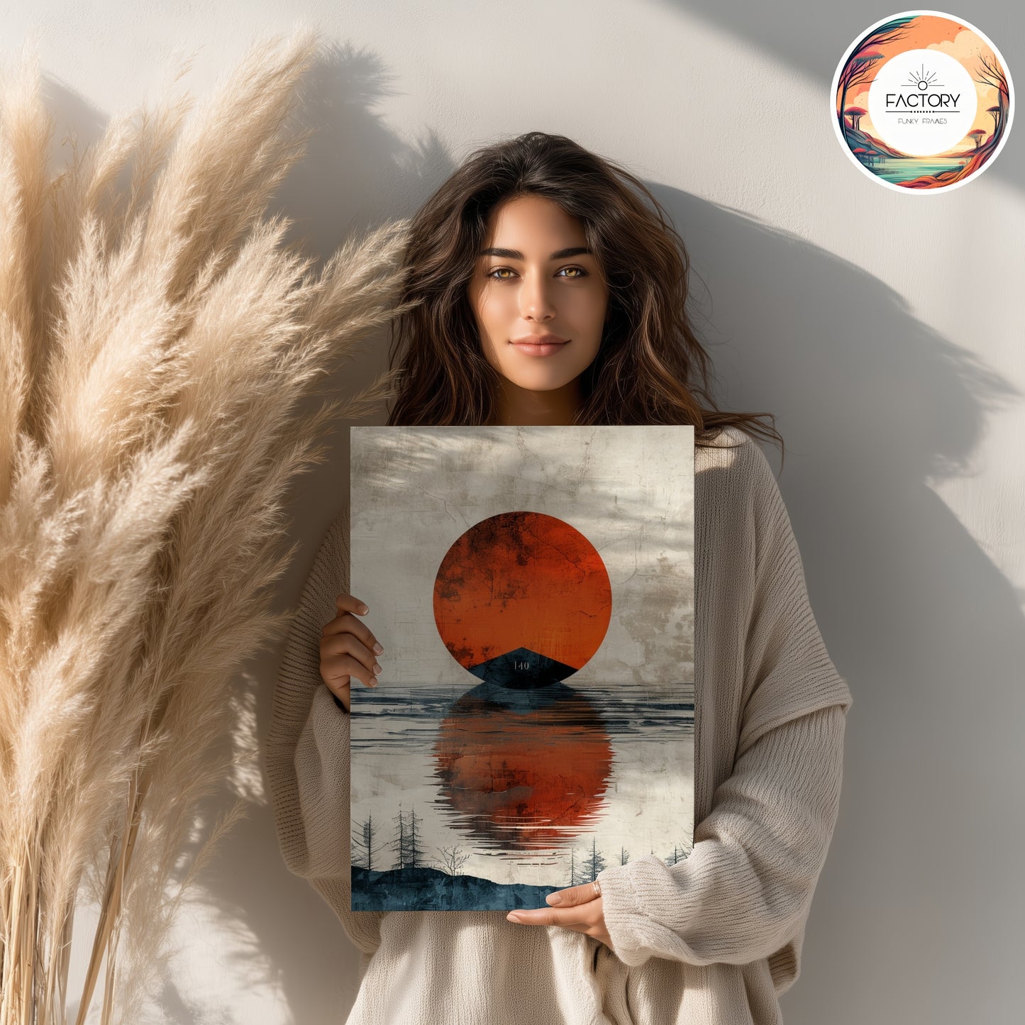 Canvas Template Bundle | Canva Template Bundle | Wallart Mockup for Canva Drag and Drop