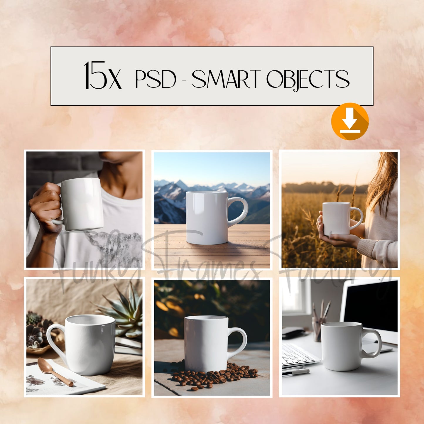 PSD Mug Mockup Bundle