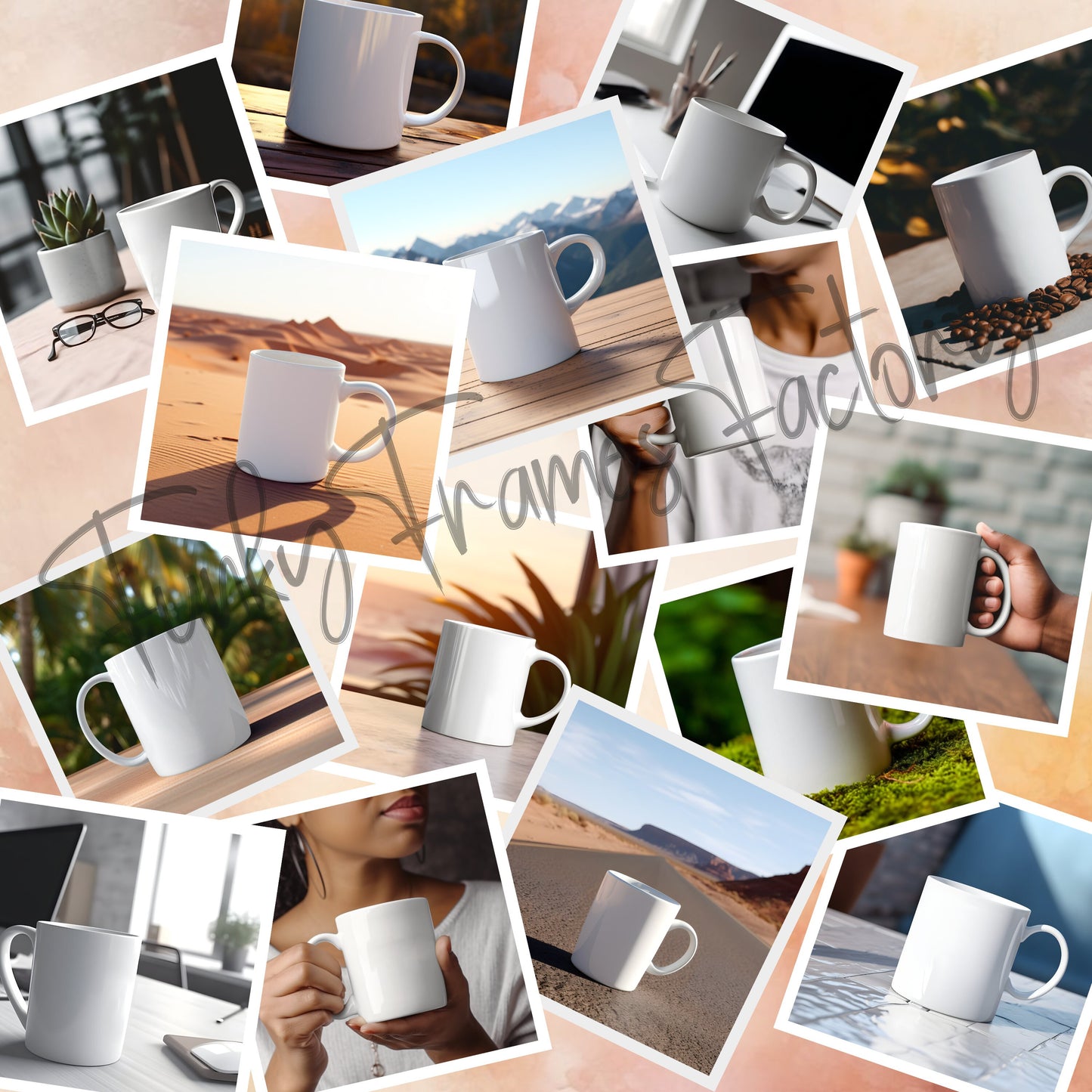11oz Mockup Full Front Overlay Mockup
