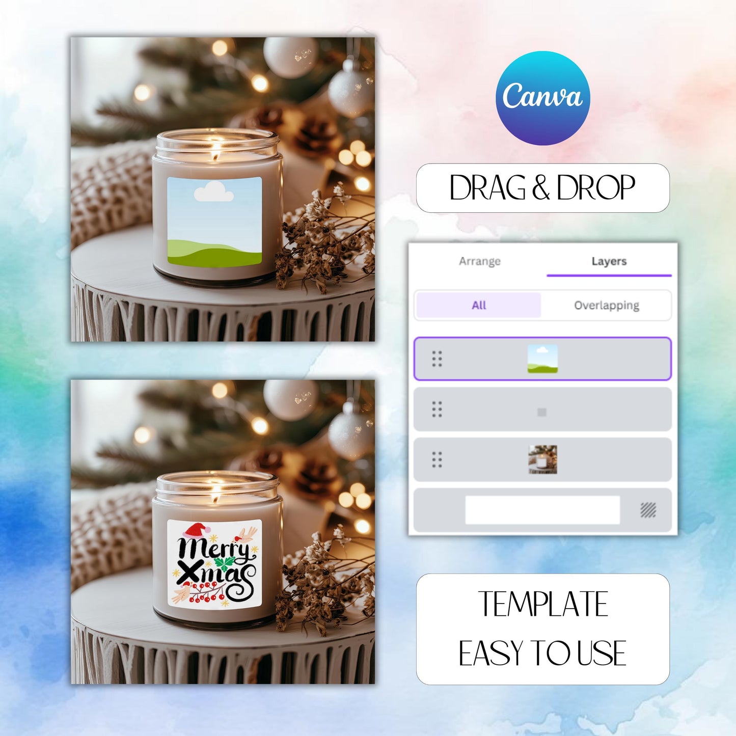 Candle Mockup