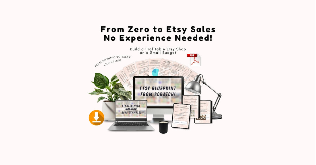 Etsy Success Blueprint: Start Selling from Scratch with No Budget