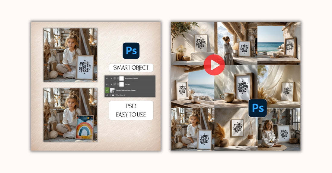 🚀 Boost Conversions with Frame Video Mockups for Photoshop