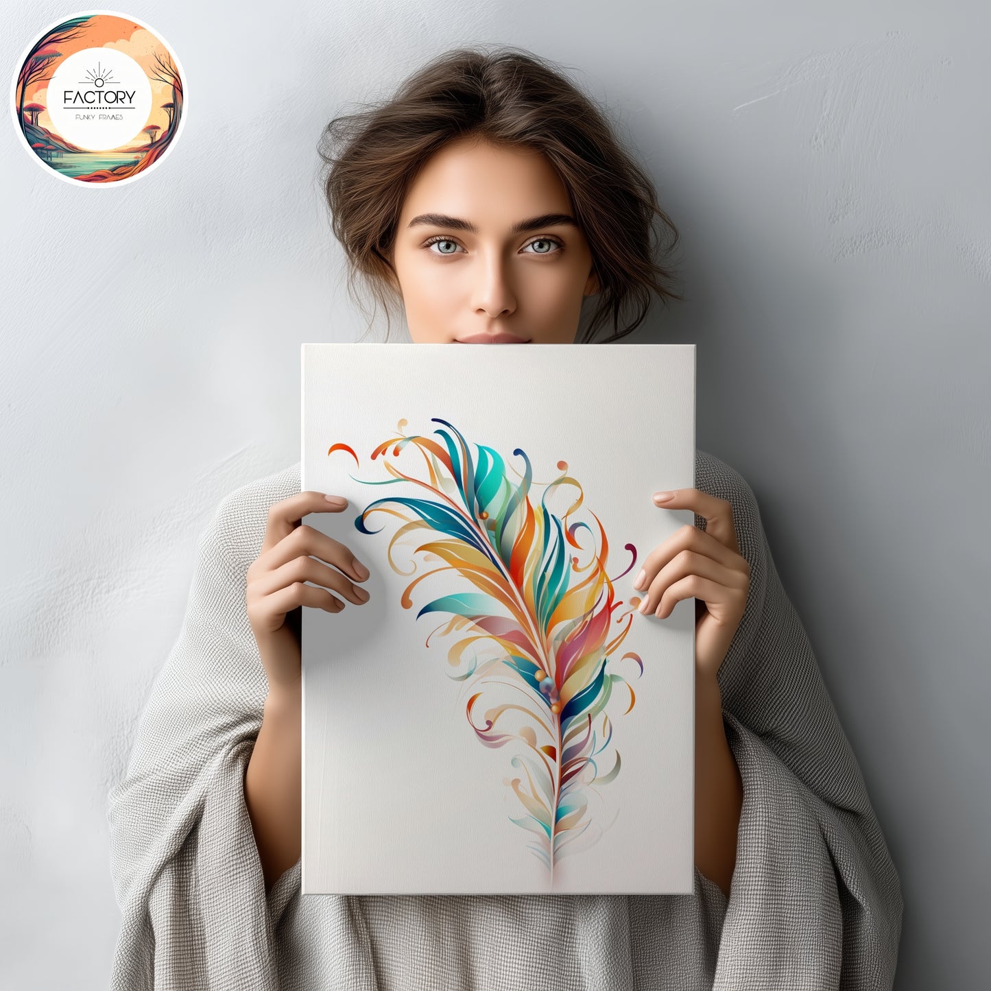 Canvas Template Bundle | Canva Template Bundle | Wallart Mockup for Canva Drag and Drop