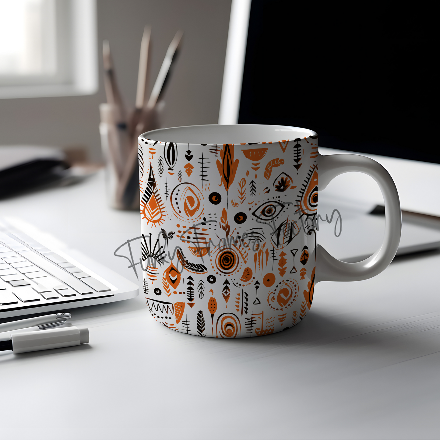 Ceramic Mug Mockup Bundle | Coffee Cup Mockup PSD Mug Mockup Bundle | Full Front Overlay Mockup + Tutorials