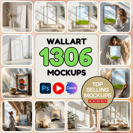 Wallart Frame Mockup 
