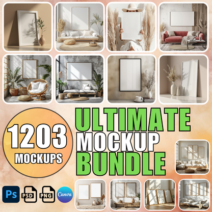 Frame mockup bundle