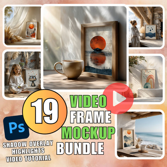 Frame Mockup Video Bundle 