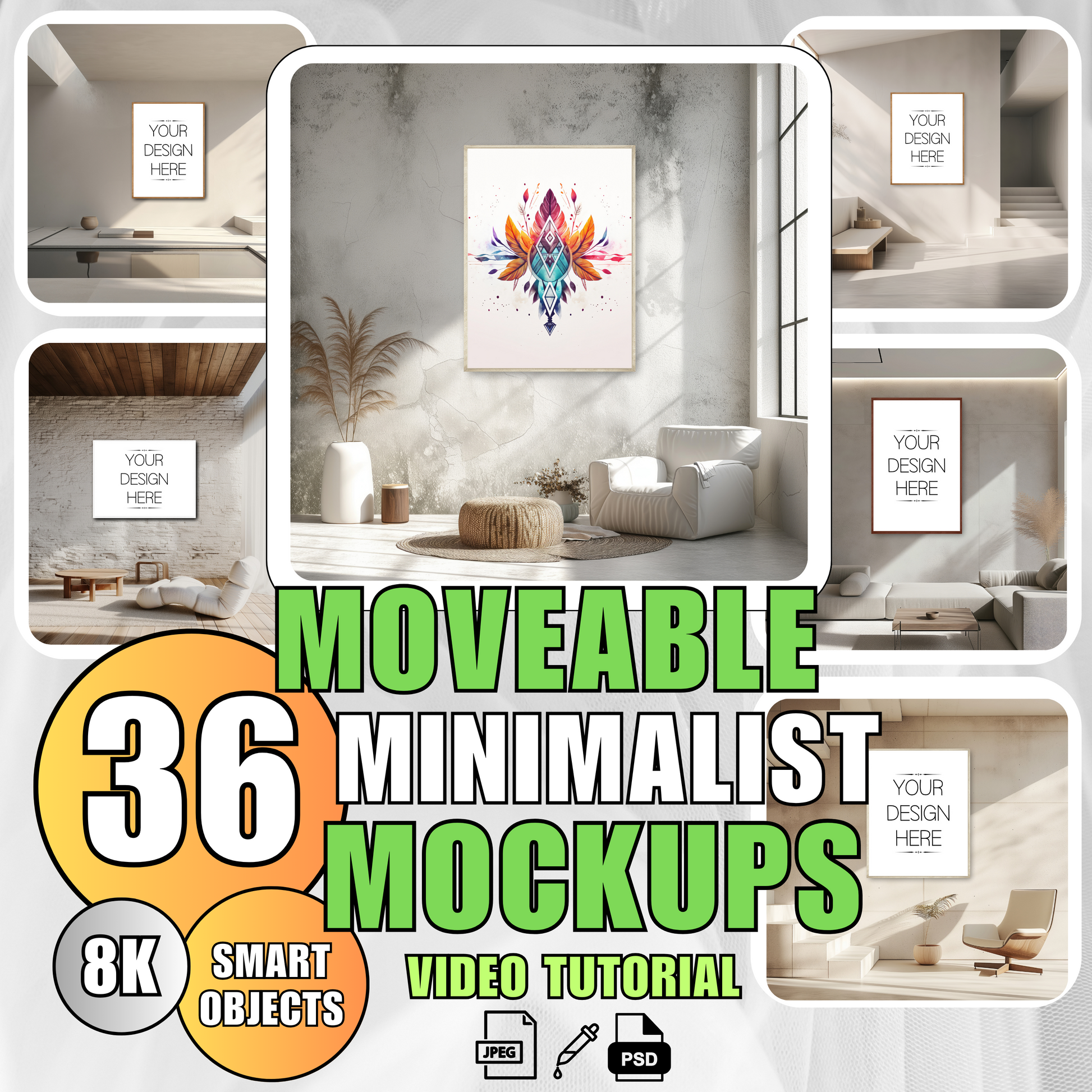 moveable frame mockup