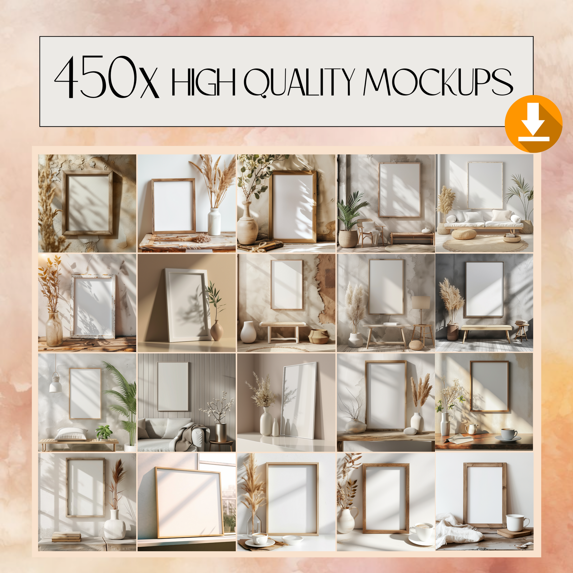 frame mockup bundle