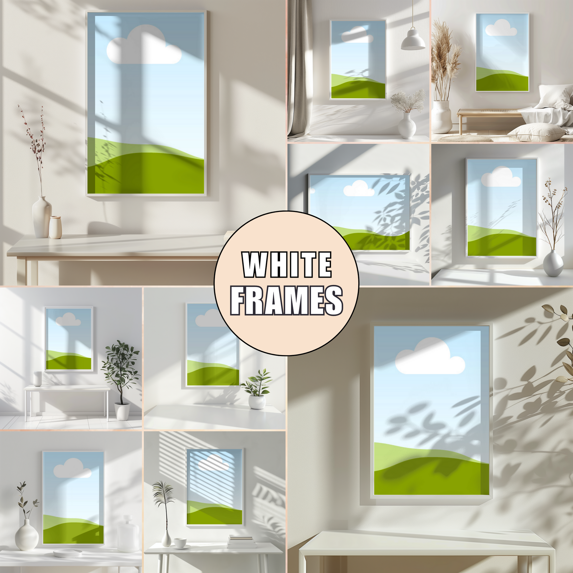 Canva Frame Template Bundle