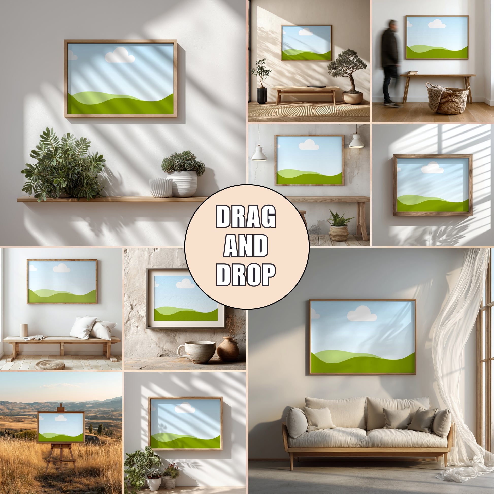 Canva Frame Template Bundle