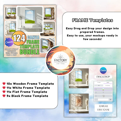 canva wallart templates