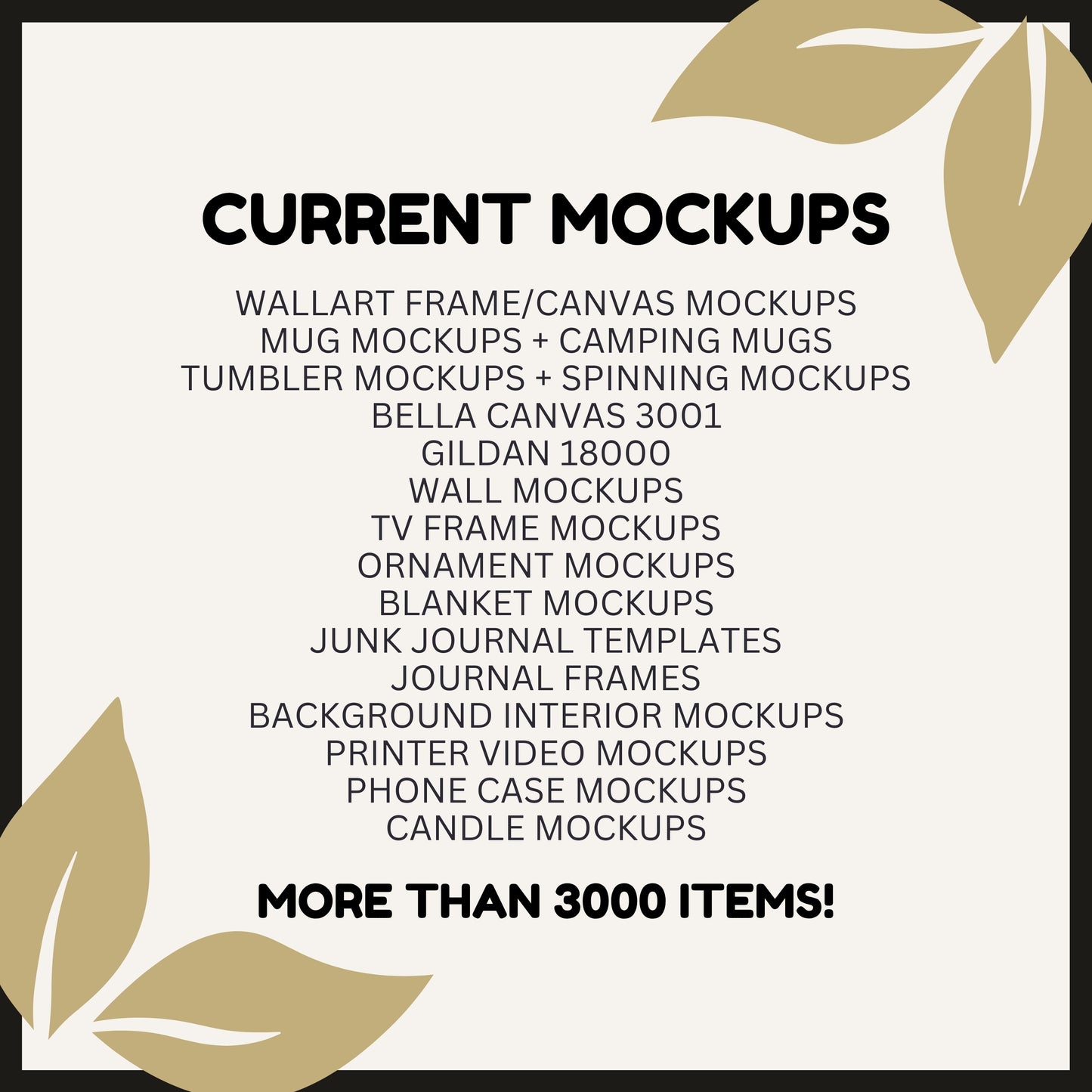 Whole Shop Mockup Bundle Full | Access Digital Product Mockups | Wallart - Mugs - Shirt - Sweatshirt - Tumbler - Video
