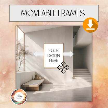 editable frame mockup bundle