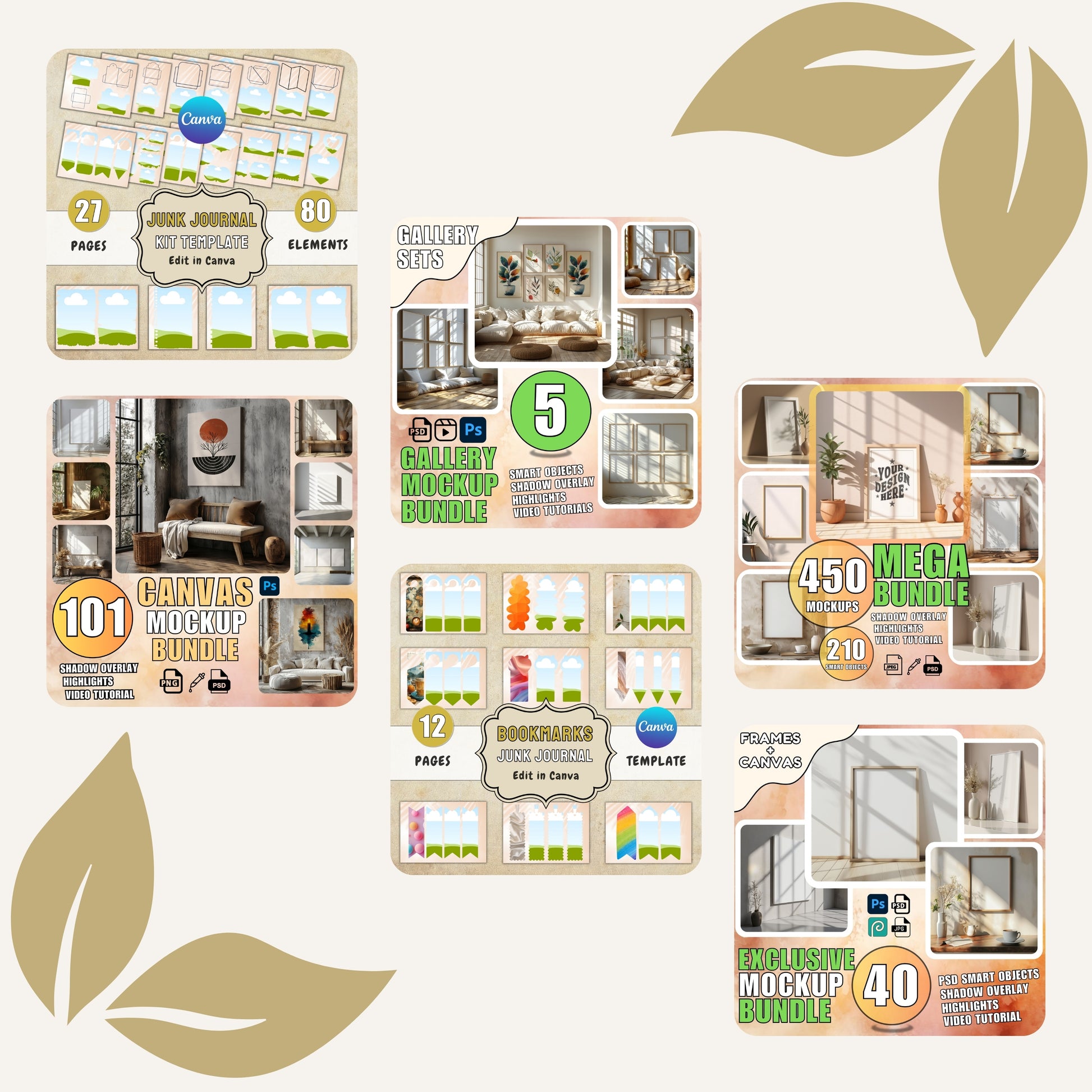 Access Digital Product Mockups 