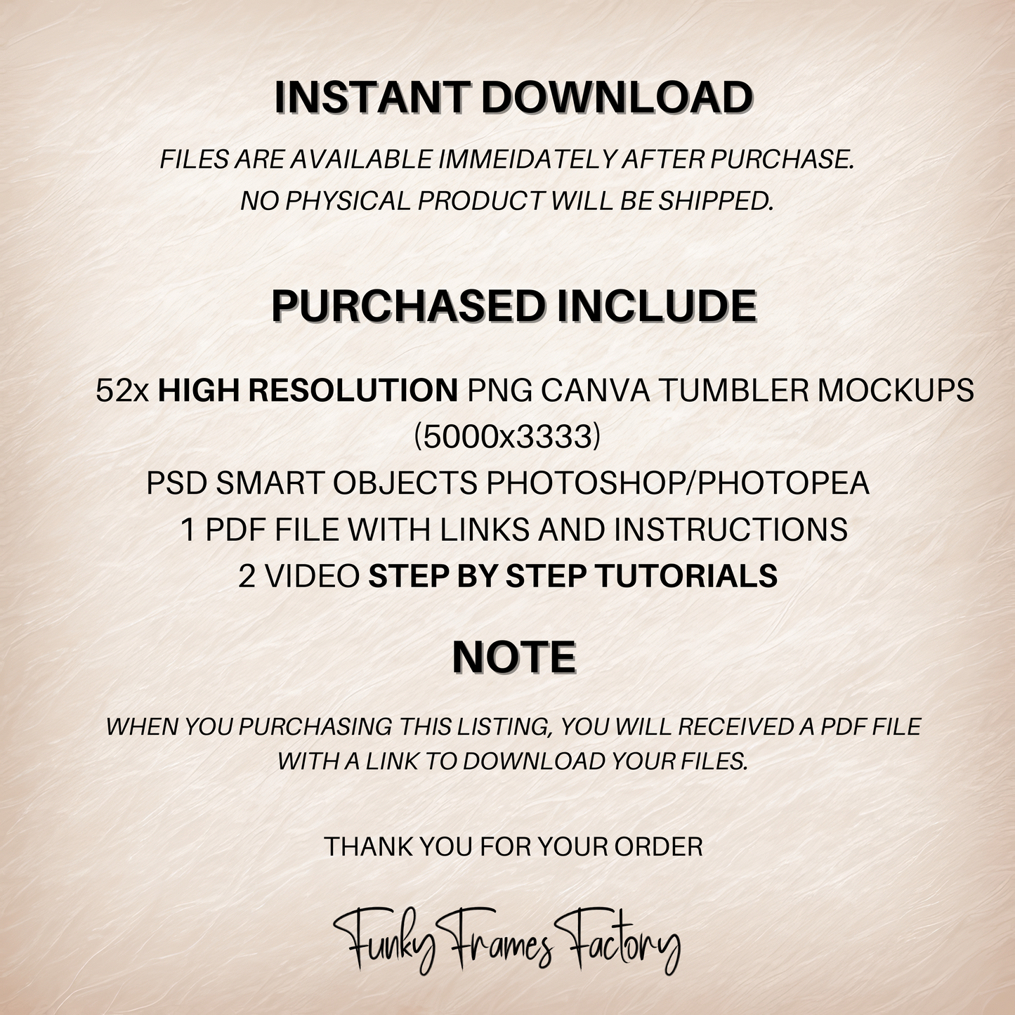 52 Tumbler Mockup Bundle | Canva Tumbler Template Bundle | Tumbler PSD Mockup + TUTORIALS