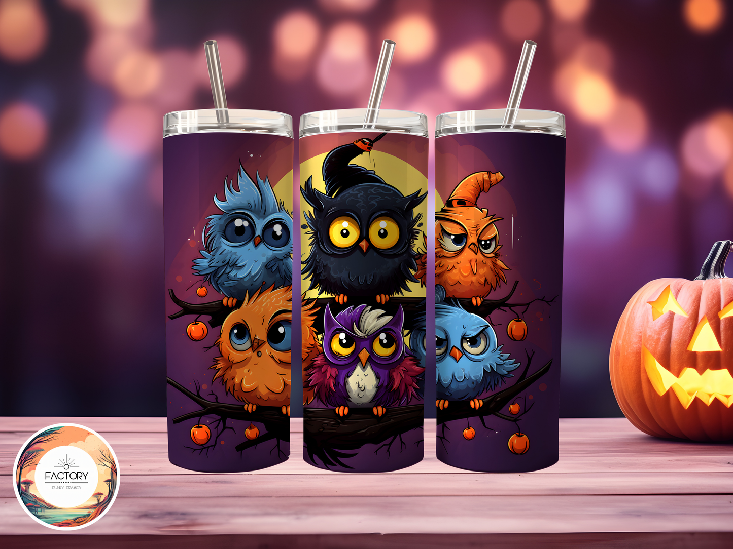 Canva Tumbler Tumbler Mockup Bundle Halloween | PSD Smart Mockup | Canva Tumbler PNG Mockup + TUTORIAL