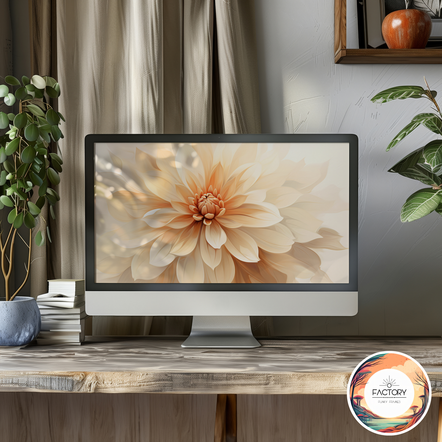 TV Frame Mockup Bundle | Samsung Frame TV Screen Mockup | PSD Television Frame Mockup + Tutorial