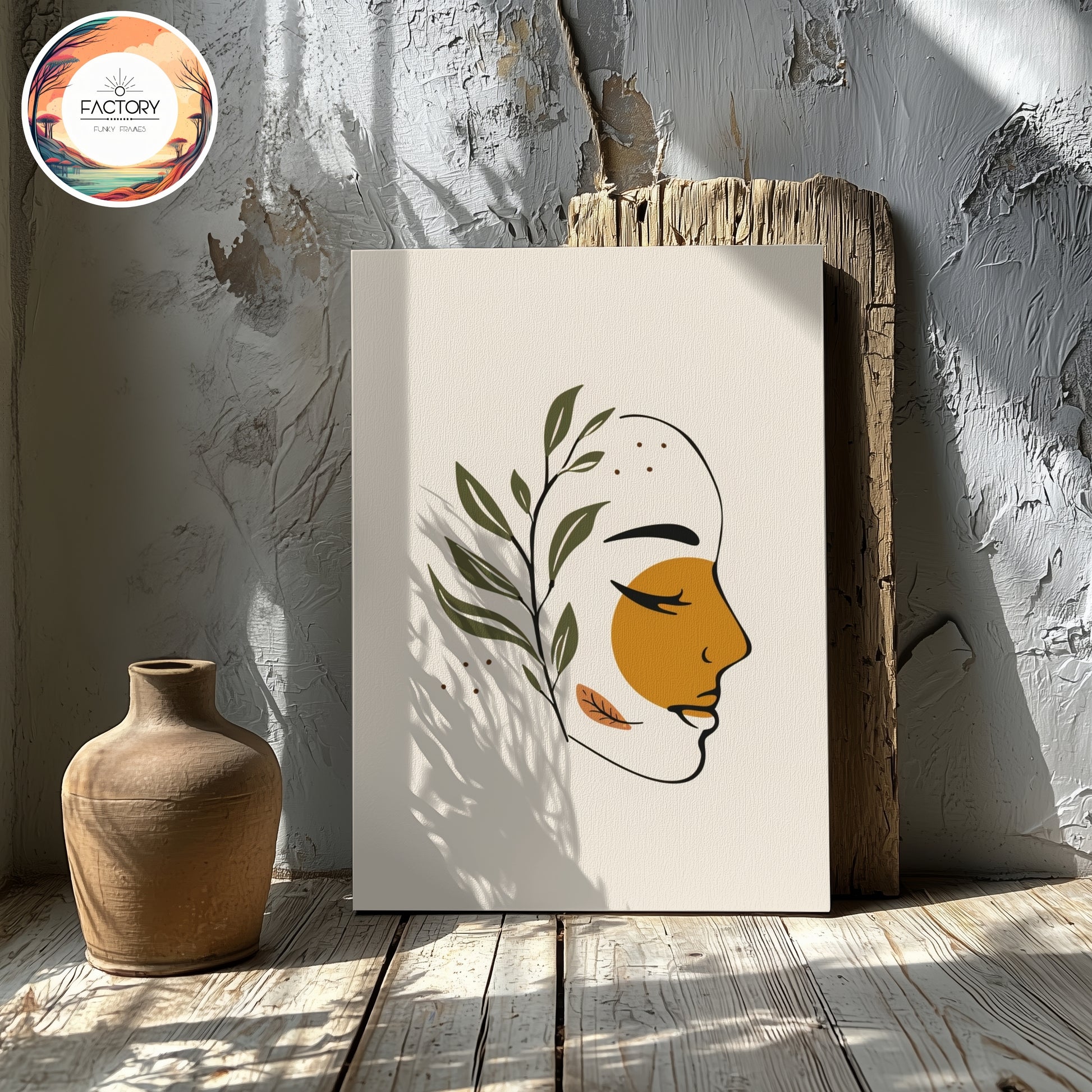 Wallart Mockup for Canva Drag and Drop
