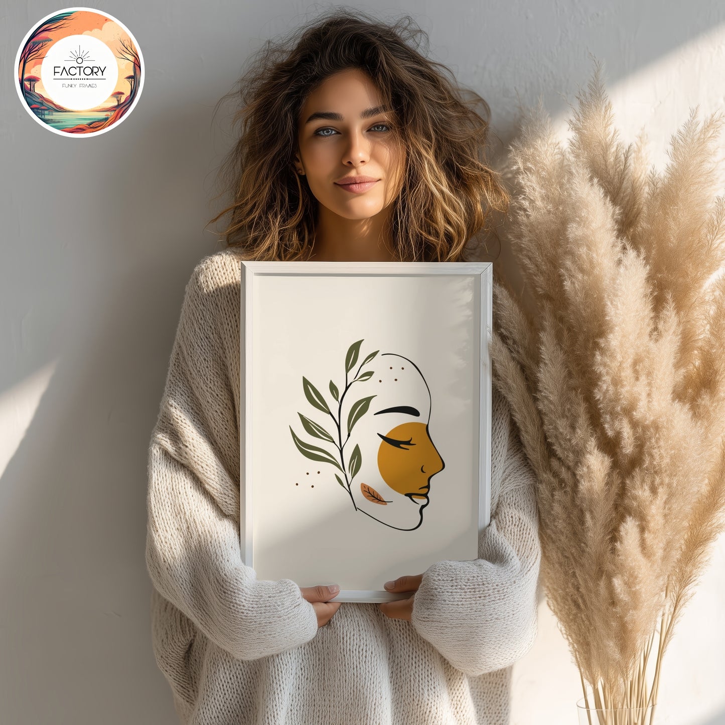 Canva Wallart Mockup Bundle | Canva Frame Template Bundle | Wallart Mockup for Canva Drag and Drop