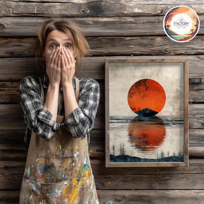 Canva Wallart Mockup Bundle | Canva Frame Template Bundle | Wallart Mockup for Canva Drag and Drop