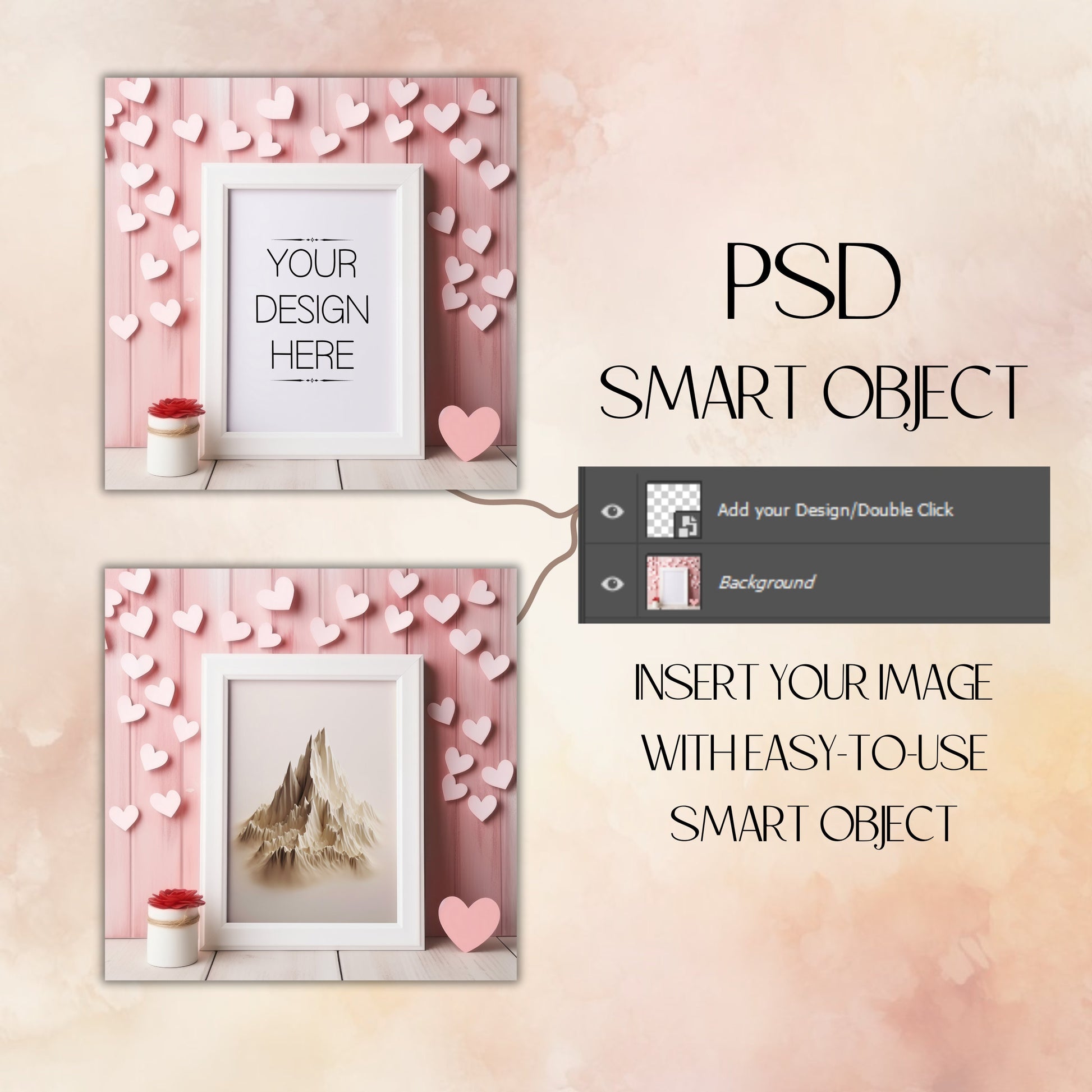 psd wallart mockup