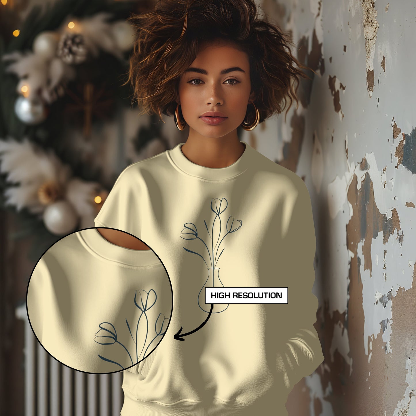 Gildan 18000 Mockup Bundle | Canva Gildan Mock up Bundle | 18000 Sweater Mockup Bundle + Tutorial