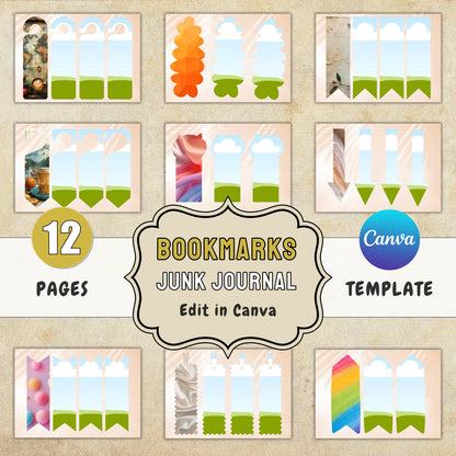 Bookmark Template Canva