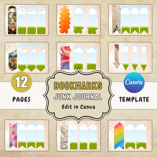 Bookmark Template Canva