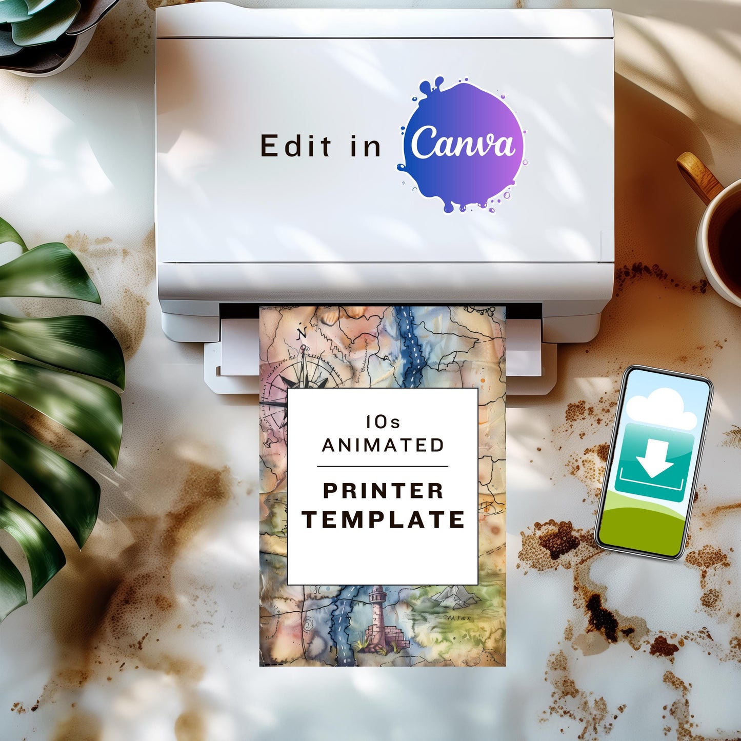 Junk Journal Video Mockup 