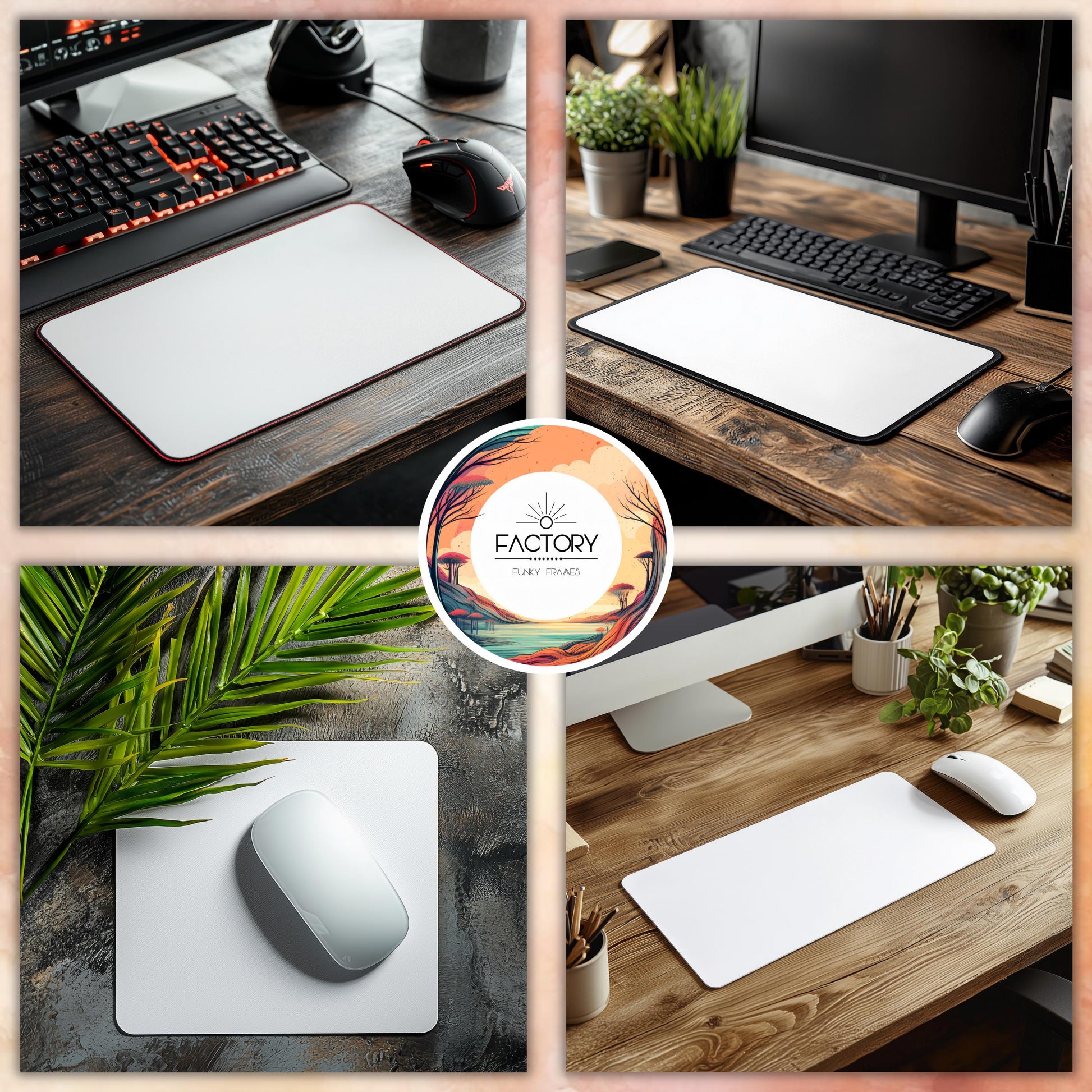 PSD Mousepad Mockup 